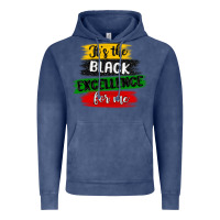 Vintage Denim it s the black excellence for me Vintage Hoodie - MaliasSmallBusiness