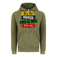 Vintage Olive it s the black excellence for me Vintage Hoodie - MaliasSmallBusiness