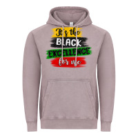 Vintage Zinc it s the black excellence for me Vintage Hoodie - MaliasSmallBusiness