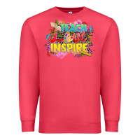 Cardinal teach love inspire Premium Sweatshirt - CowGirlArtShop