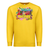 Lemon teach love inspire Premium Sweatshirt - CowGirlArtShop