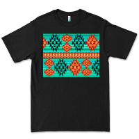 Black aztec pattern background 3200x2400 Premium Tee - AdoDesignShop