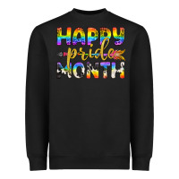 Black Western Happy Pride Month LGBTQ+ Heavyweight Sweatshirt - BundleAndBundleShop