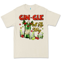 Bone gin`gle all the way with bottle and cocktails Premium Tee - AdoDesignShop