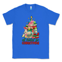 True Royal christmas book tree Classic Tee - MaliasSmallBusiness