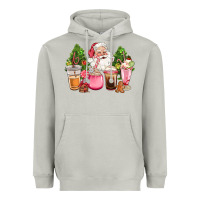 Moon Dust pink christmas santa coffe cups Heavyweight Hoodie - CowGirlArtShop