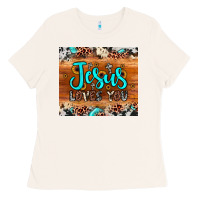 Bone jesus loves you Ladies Tee - JahusDesignShop
