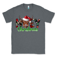 Charcoal Heather moey Christmas Classic Tee - CowhideDigitalArt