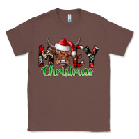 Chestnut moey Christmas Classic Tee - CowhideDigitalArt