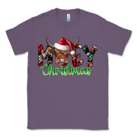 Lavender moey Christmas Classic Tee - CowhideDigitalArt