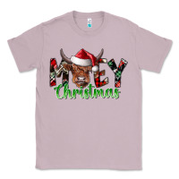Lilac moey Christmas Classic Tee - CowhideDigitalArt