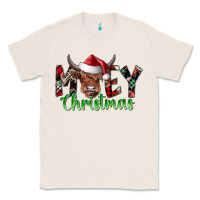Natural moey Christmas Classic Tee - CowhideDigitalArt