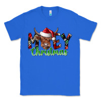True Royal moey Christmas Classic Tee - CowhideDigitalArt