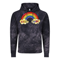 Cloud Black love is love lgbtq Vintage Hoodie - MaliasSmallBusiness