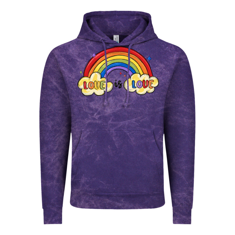 Love Is Love Lgbtq Vintage Hoodie by MaliasSmallBusiness | Teevron