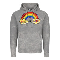 Cloud Rock love is love lgbtq Vintage Hoodie - MaliasSmallBusiness