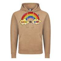 Vintage Coffee love is love lgbtq Vintage Hoodie - MaliasSmallBusiness