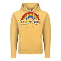 Vintage Mustard love is love lgbtq Vintage Hoodie - MaliasSmallBusiness