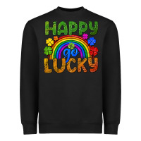 Black Western Happy Go Lucky LGBTQ+ Heavyweight Sweatshirt - BundleAndBundleShop