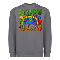 Storm Western Happy Go Lucky LGBTQ+ Heavyweight Sweatshirt - BundleAndBundleShop