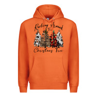 Carrot rocking around the christmas tree Premium Hoodie - CowGirlArtShop