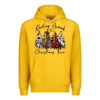 Lemon rocking around the christmas tree Premium Hoodie - CowGirlArtShop