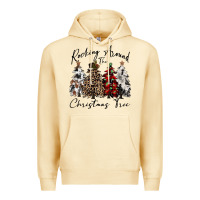 Pina Colada rocking around the christmas tree Premium Hoodie - CowGirlArtShop