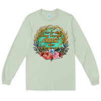 Matcha i can do all things through christ who strenghtens me Long Sleeve Tee - JahusDesignShop