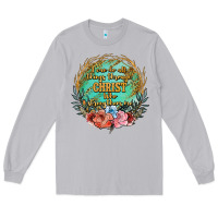 Moon Dust i can do all things through christ who strenghtens me Long Sleeve Tee - JahusDesignShop