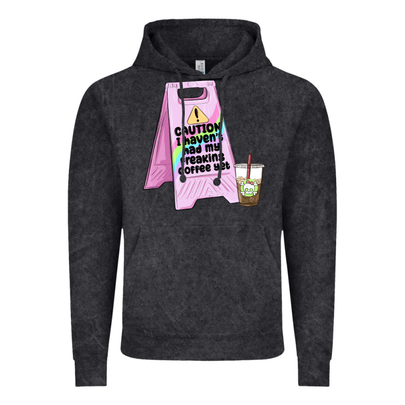 Caution I Haven't Had My Coffee Yet Vintage Hoodie by MaliasSmallBusiness | Teevron