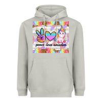 Moon Dust peace loeve unicorns Heavyweight Hoodie - CowGirlArtShop