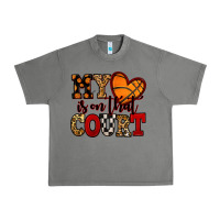 Tornado my heart is on that court basketball red and black Urban Heavy Tee - NancyCooperArtShop