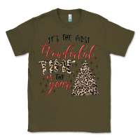 Army Green it's the most wonderful time of the year Classic Tee - MaliasSmallBusiness