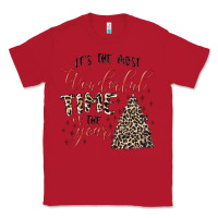 Red it's the most wonderful time of the year Classic Tee - MaliasSmallBusiness
