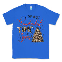 True Royal it's the most wonderful time of the year Classic Tee - MaliasSmallBusiness