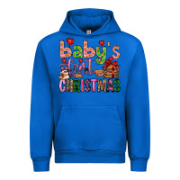 Cobalt baby's first christmas Urban Hoodie - FaDigitalArtStudio