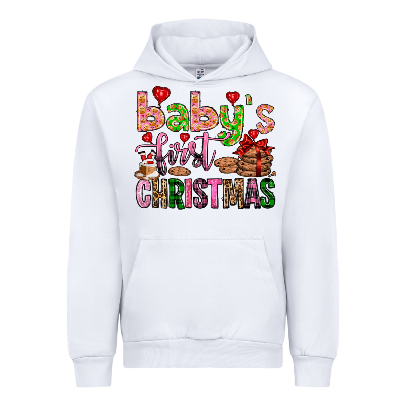 Baby's First Christmas Urban Hoodie by FaDigitalArtStudio | Teevron