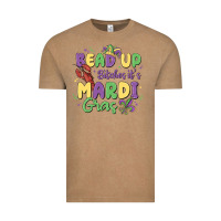 Vintage Coffee bead up bitches it's mardi gras Vintage Tee - MaliasSmallBusiness