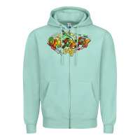 Seafoam oncology nurse juneteenth Zipper Hoodie - NancyCooperArtShop