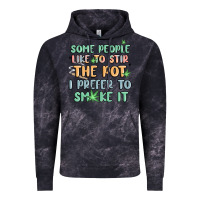 Cloud Black some people like to stir the pot i prefer to smoke Vintage Hoodie - MaliasSmallBusiness