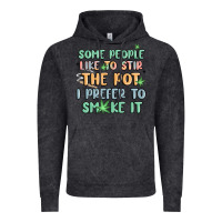 Vintage Black some people like to stir the pot i prefer to smoke Vintage Hoodie - MaliasSmallBusiness