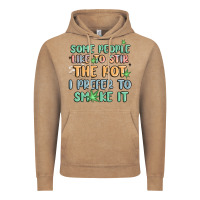 Vintage Coffee some people like to stir the pot i prefer to smoke Vintage Hoodie - MaliasSmallBusiness