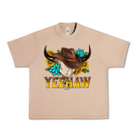 Burro yeehaw bull skull Urban Heavy Tee - NancyCooperArtShop