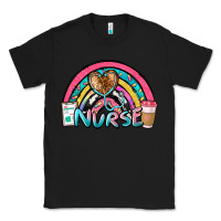 Black nurse rainbow Classic Tee - NancyCooperArtShop
