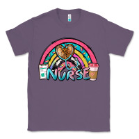 Lavender nurse rainbow Classic Tee - NancyCooperArtShop