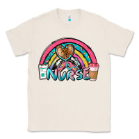 Natural nurse rainbow Classic Tee - NancyCooperArtShop