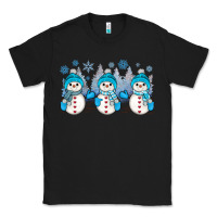 Black snowman winter Classic Tee - JahusDesignShop