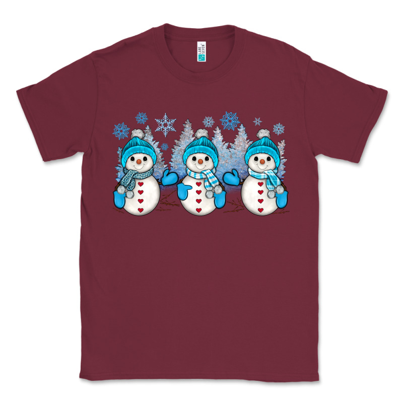 Snowman Winter Classic Tee by JahusDesignShop | Teevron