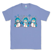 Colony Blue snowman winter Classic Tee - JahusDesignShop