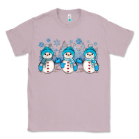 Lilac snowman winter Classic Tee - JahusDesignShop
